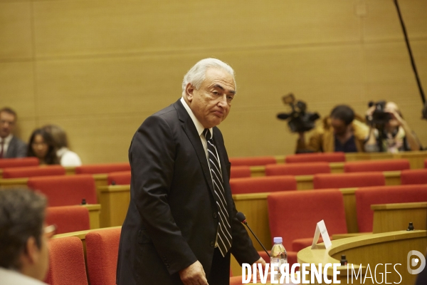 Audition senat dsk dominique strauss kahn