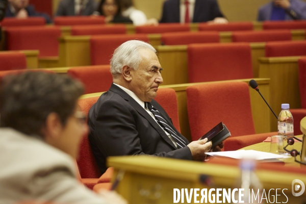 Audition senat dsk dominique strauss kahn