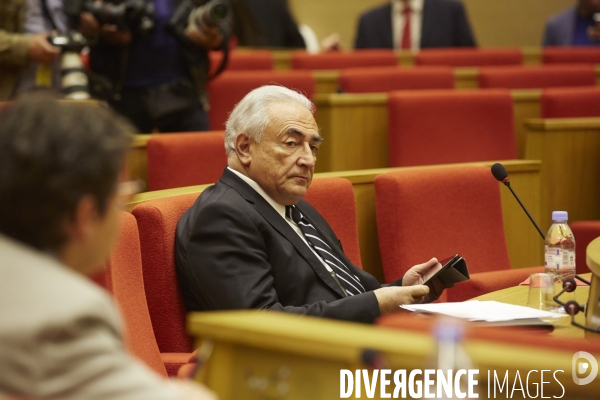 Audition senat dsk dominique strauss kahn