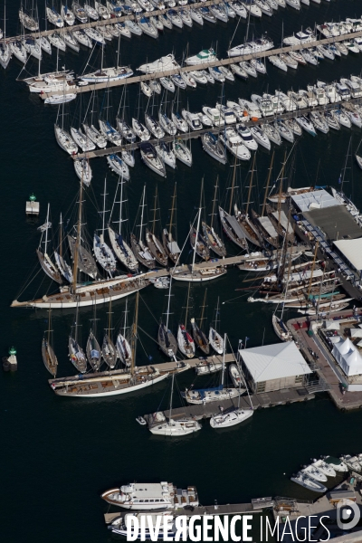 Vue aerienne de Marseille