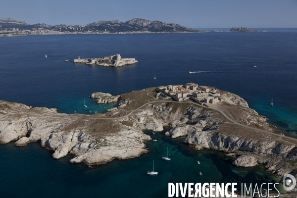 Vue aerienne de Marseille