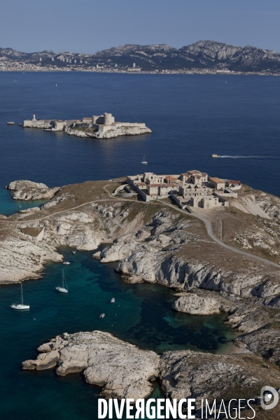 Vue aerienne de Marseille