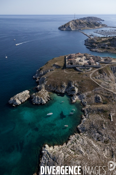 Vue aerienne de Marseille