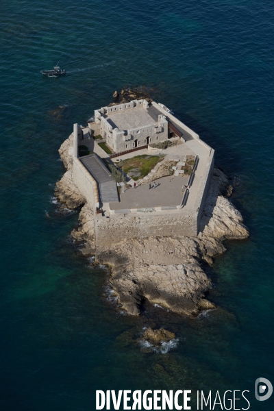 Vue aerienne de Marseille