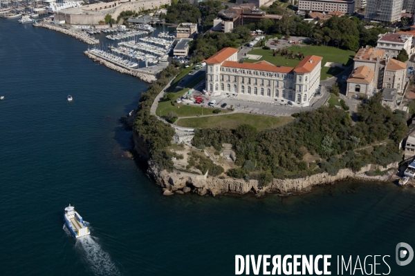 Vue aerienne de Marseille