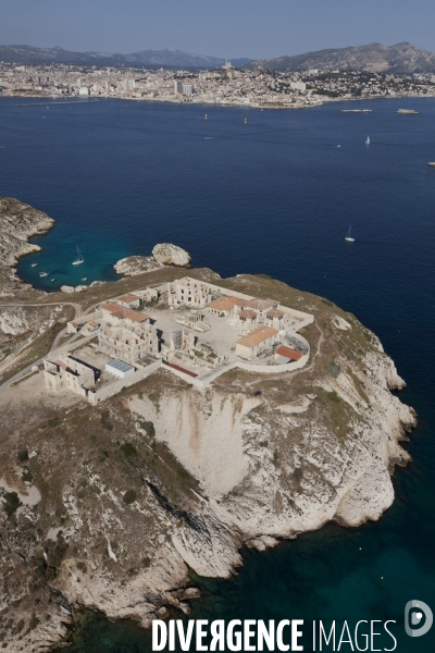 Vue aerienne de Marseille