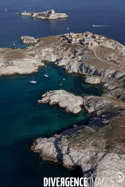 Vue aerienne de Marseille