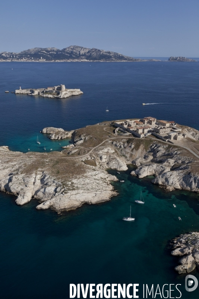 Vue aerienne de Marseille