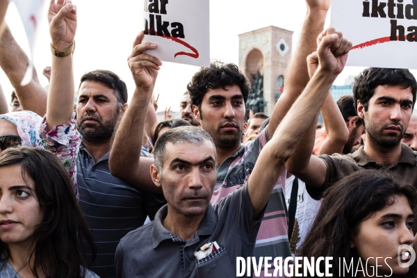 Anti-government demonstration in Taksim, Istanbul