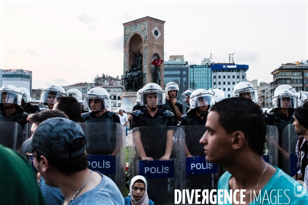 Anti-government demonstration in Taksim, Istanbul