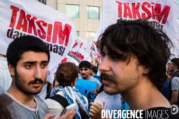 Anti-government demonstration in Taksim, Istanbul