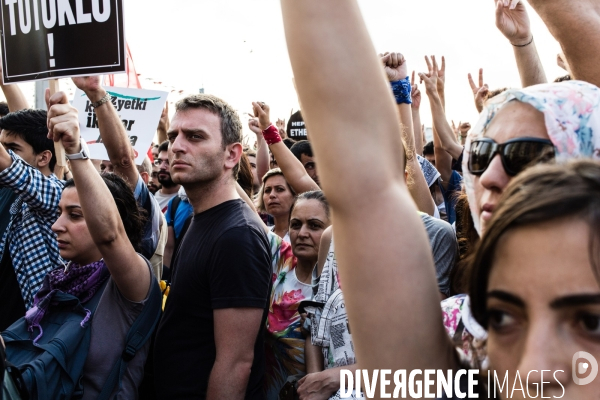 Anti-government demonstration in Taksim, Istanbul