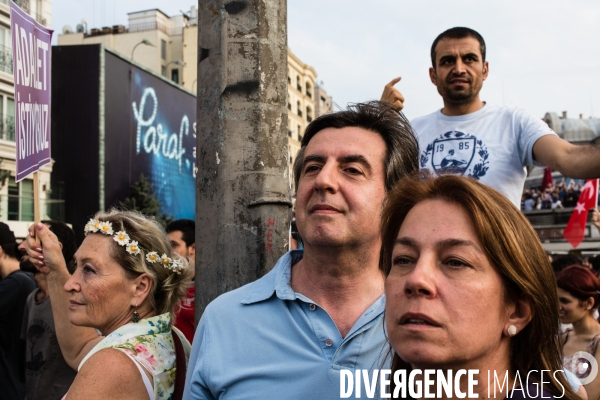 Anti-government demonstration in Taksim, Istanbul