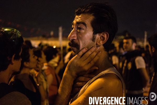 Anti-government demonstration in Taksim, Istanbul