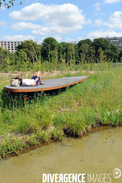 Un nouveau parc à Paris, les pelouses de l hippodrome d Auteuil,