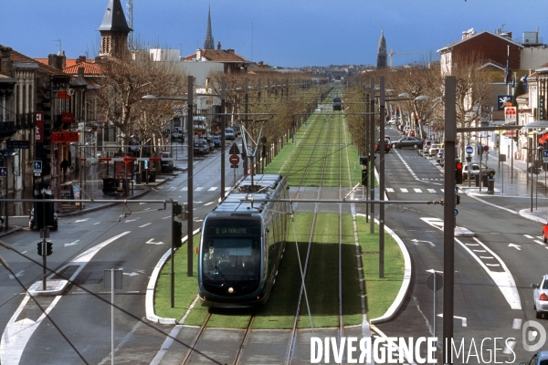 Des tramways et des villes.Tramway de Bordeaux