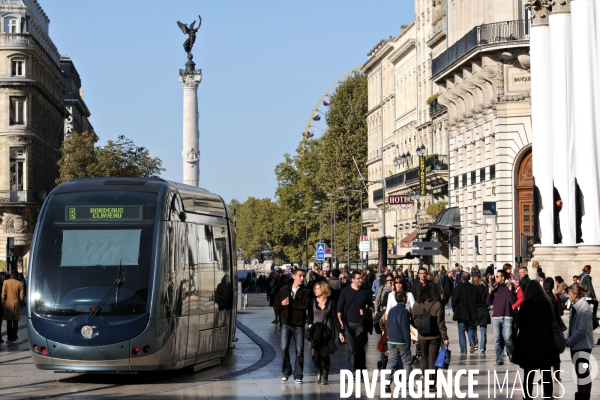 Des tramways et des villes.Tramway de Bordeaux