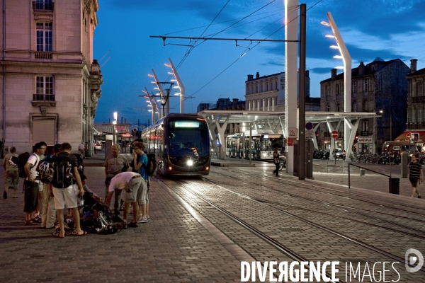 Des tramways et des villes.Tramway de Bordeaux