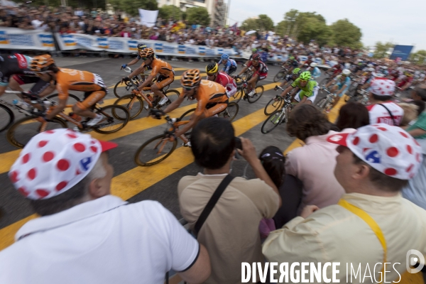 Tour de France et sa caravane publicitaire