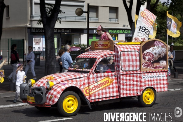 Tour de France et sa caravane publicitaire