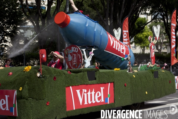 Tour de France et sa caravane publicitaire