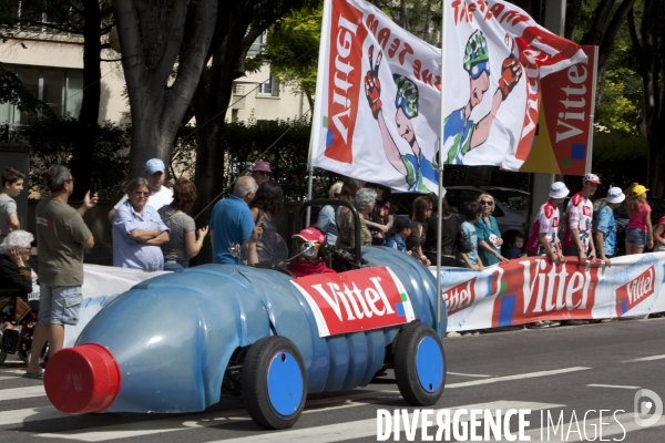 Tour de France et sa caravane publicitaire