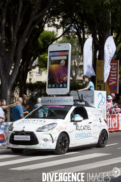 Tour de France et sa caravane publicitaire