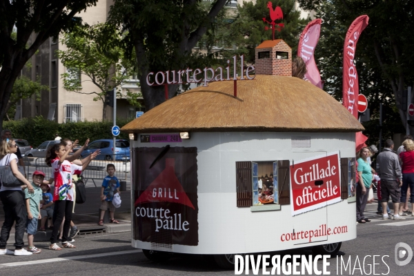 Tour de France et sa caravane publicitaire