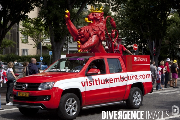 Tour de France et sa caravane publicitaire