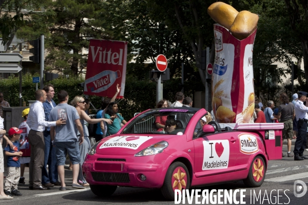 Tour de France et sa caravane publicitaire