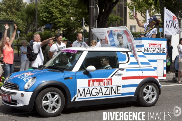 Tour de France et sa caravane publicitaire