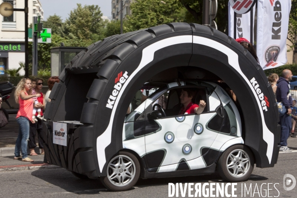 Tour de France et sa caravane publicitaire