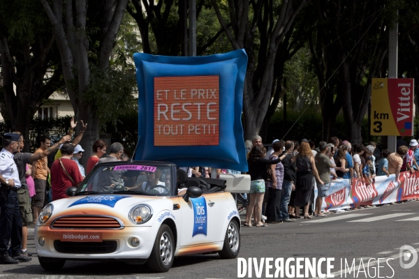 Tour de France et sa caravane publicitaire