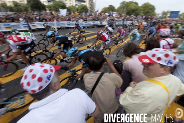 Tour de France et sa caravane publicitaire