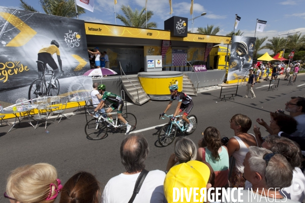 Tour de France et sa caravane publicitaire