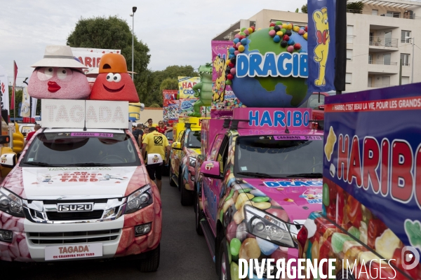 Tour de France et sa caravane publicitaire
