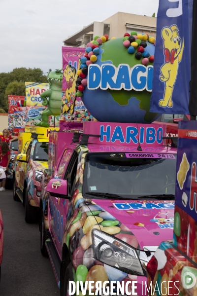 Tour de France et sa caravane publicitaire
