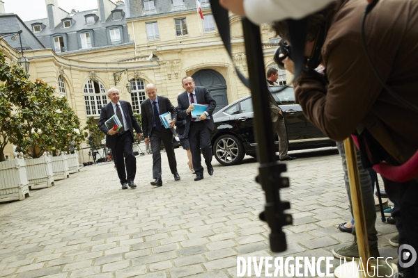 Matignon Ayrault Gattaz Berger