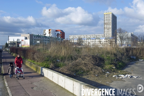 Renovation urbaine a la cite des 4000 a la Courneuve