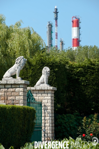 Mardyck, un village cerné de sites industriels à haut risque.