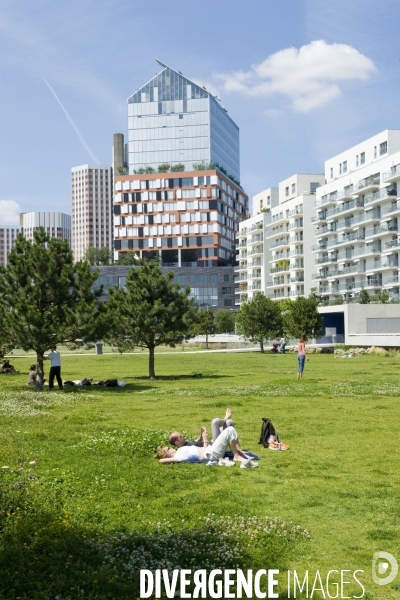 La nature dans la ville -Série 01.Parc de Billancourt