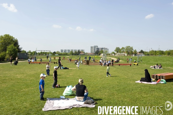 La nature dans la ville -Série 01.Vitry sur Seine.Le parc du coteau