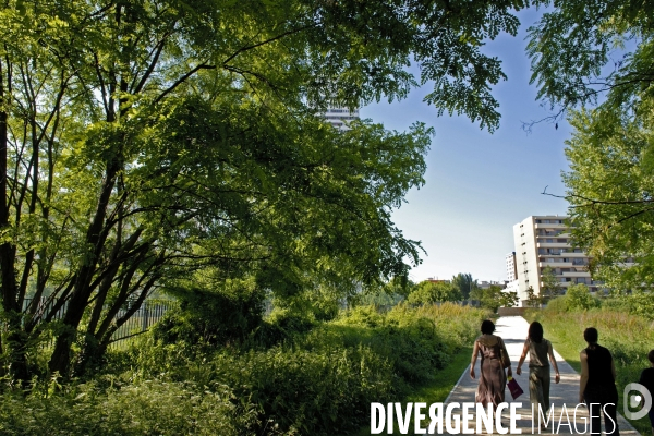 La nature dans la ville -Série 01.Le parc communal des Guilands a Montreuil