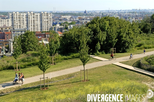 La nature dans la ville -Série 01.Bagnolet.Le parc départemental Jean Moulin