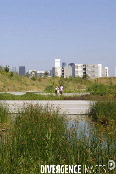 La nature dans la ville -Série 01.Nanterre.Parc du chemin de l ile