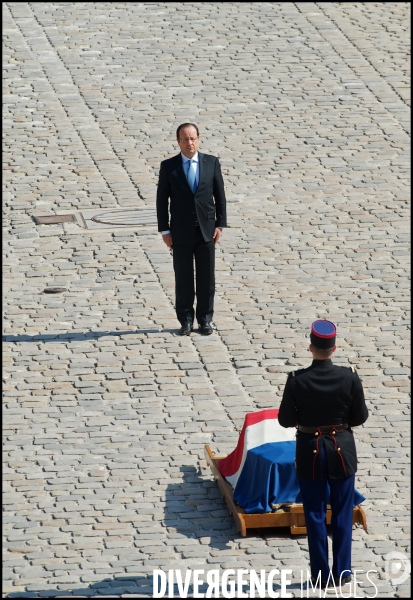 Cérémonie nationale d hommage à Alain Mimoun