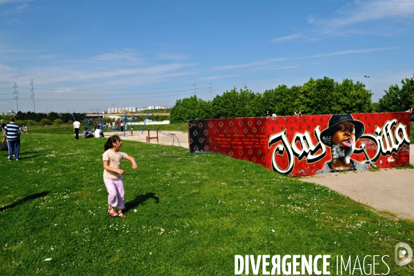 La nature dans la ville Série 02.Le parc départemental de la Plage Bleue.