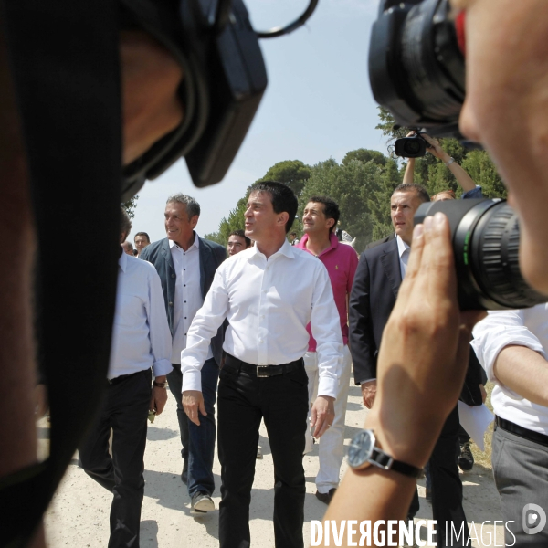 Manuel VALLS en Camargue