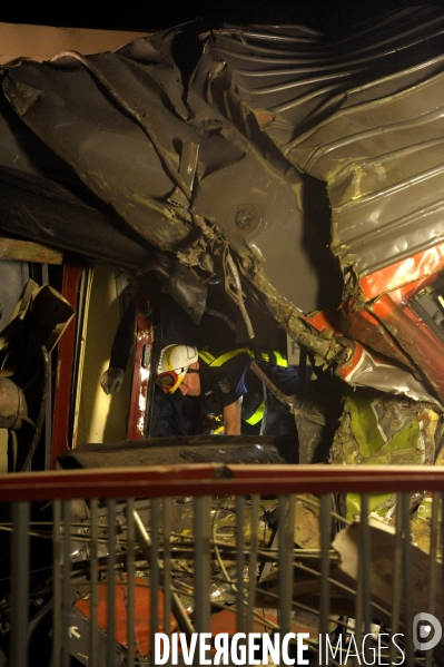 La nuit de la catastrophe ferroviaire. Le travail des sauveteurs