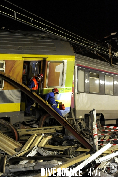La nuit de la catastrophe ferroviaire. Le travail des sauveteurs
